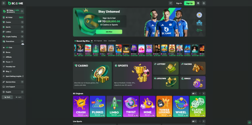 BC.Game - First Fully Trusted Real Money Crypto Casino in 2025 2 bc game casino contests and giveaways